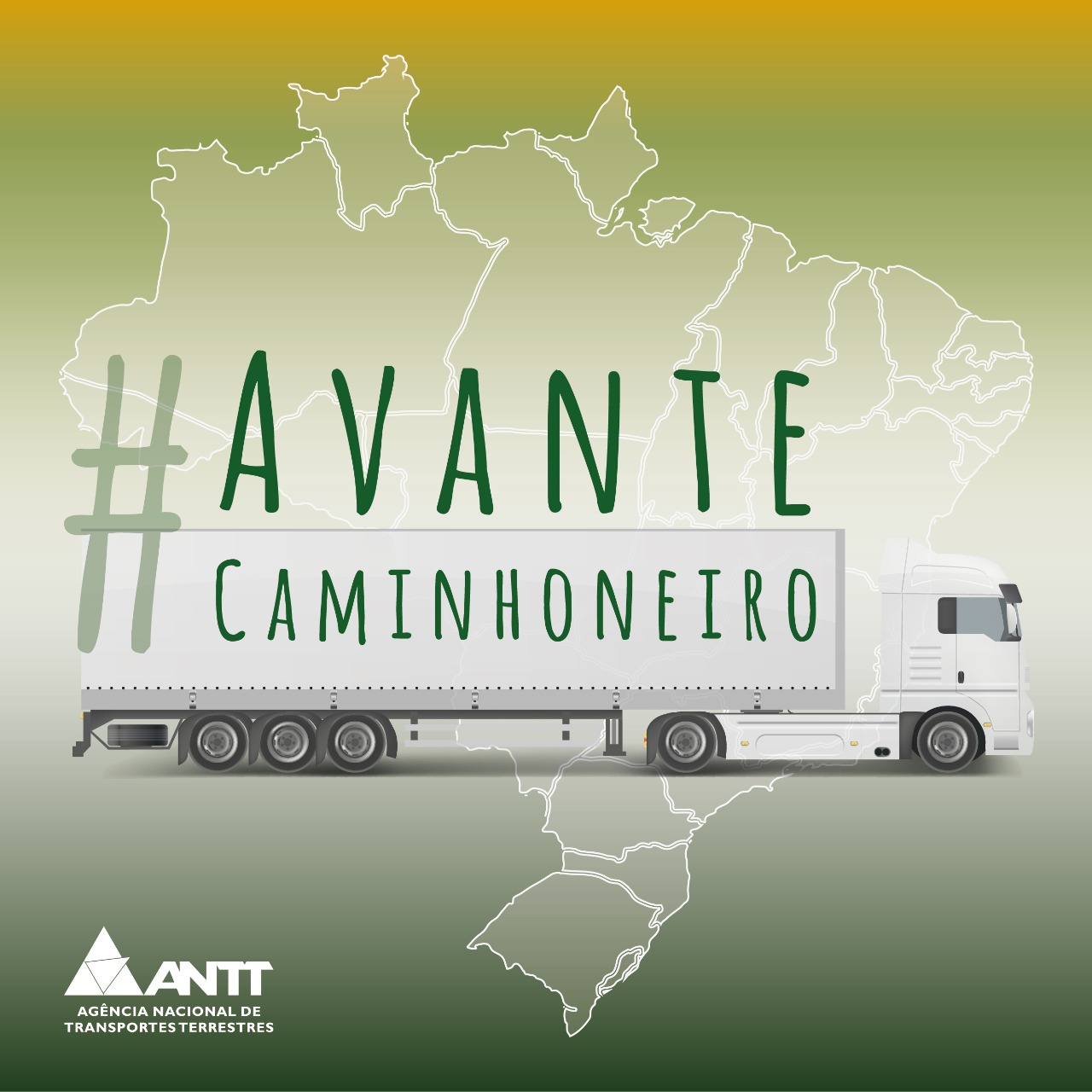 ANTT se mobiliza para campanha 'Avante, caminhoneiro'