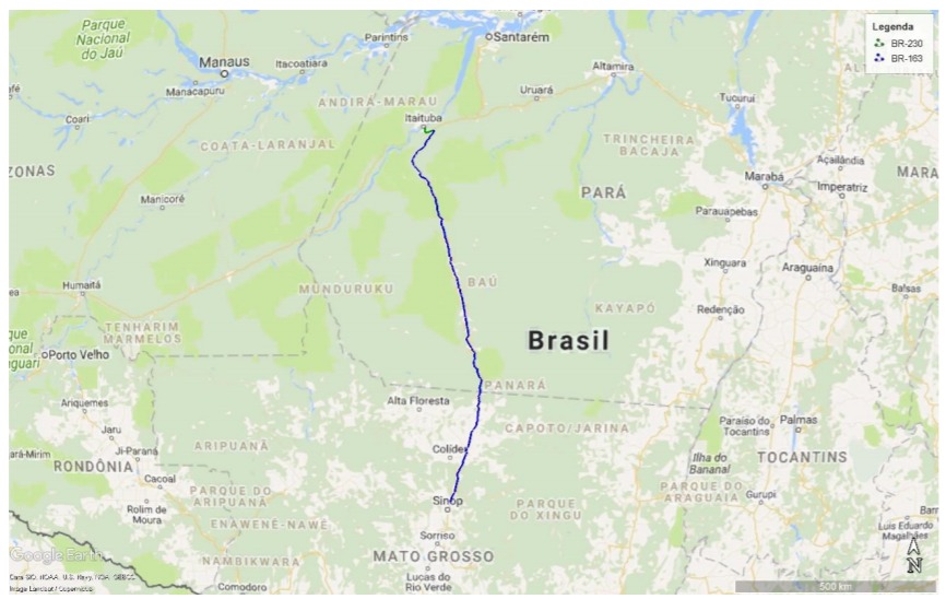 Plano de Outorga da BR-163/230/MT/PA é aprovado e enviado ao TCU.