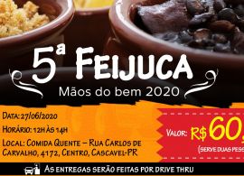 Feijuca no próximo sábado em Cascavel