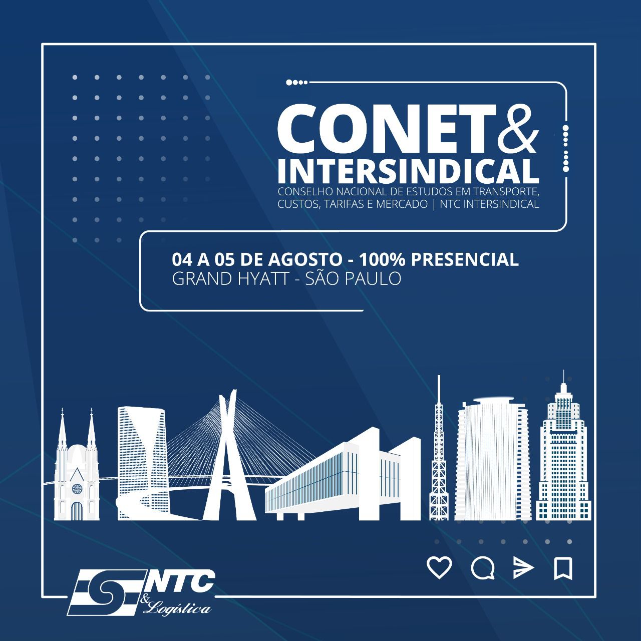 Confira a programação preliminar do CONET&INTERSINDICAL Edição São Paulo
