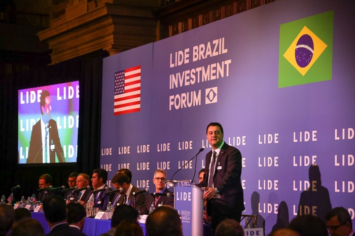 Governador do Paraná destaca potencialidades do Estado para atrair investidores em Nova York