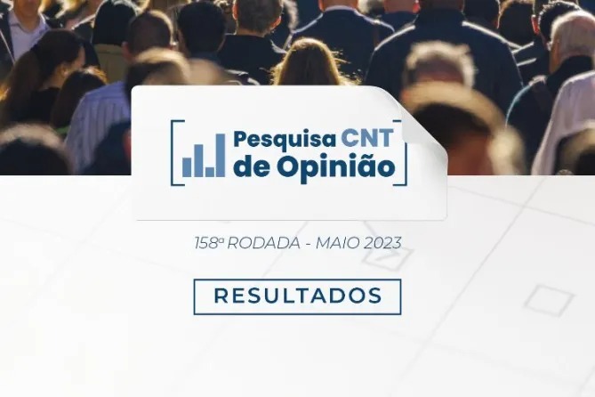 CNT divulga os resultados da edição 158 da Pesquisa de Opinião