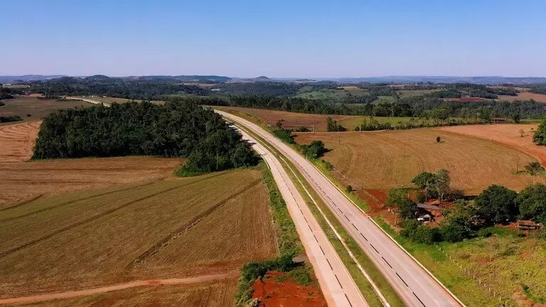 Concluídas as obras no segmento da ponte sobre o rio Iguaçu, na BR-163, no Paraná
