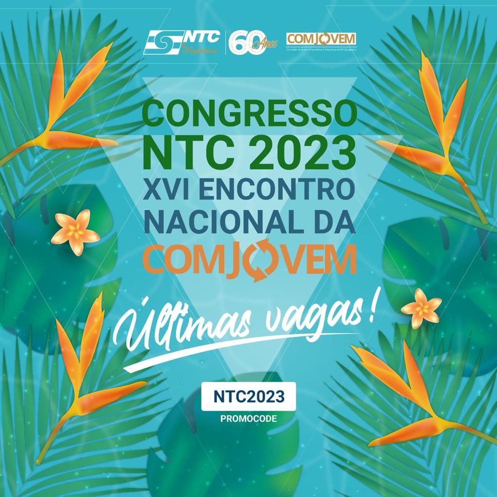 Último dia para se inscrever no Congresso NTC 2023 - XVI Encontro Nacional da COMJOVEM no Rio Grande do Norte
