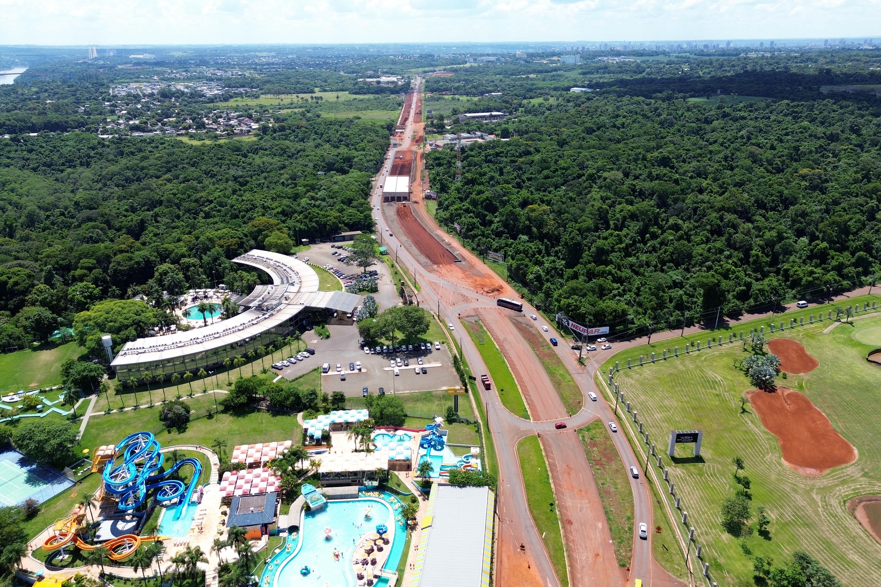 Duplicação da Rodovia das Cataratas chega a 24,76% de execução