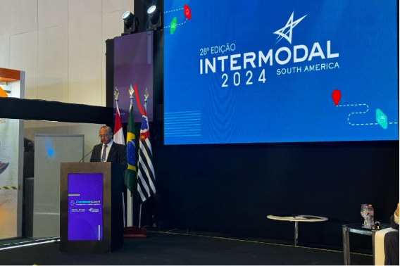 Com a presença o Sistema Transporte, Intermodal 2024 começa com recorde de expositores