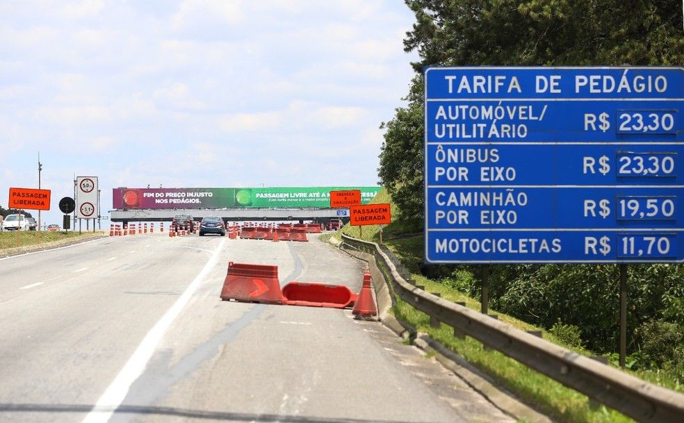 Paraná ficará um ano sem cobrança de pedágio nas rodovias; entenda